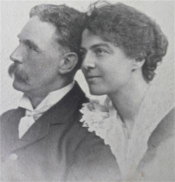 Mr. T.W. Rhys Davids and. Mrs. C.A.F. Rhys Davids in 1894. From Pali Text Society
