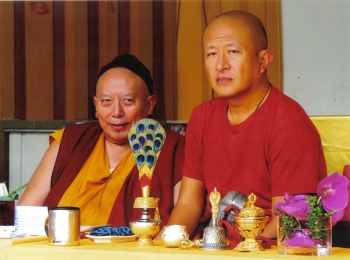 With Pewar Rinpoche. From khyentsefoundation.org