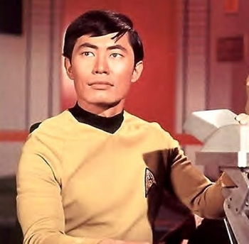 Takei as Sulu on “Star Trek.” From gaiaonline.com
