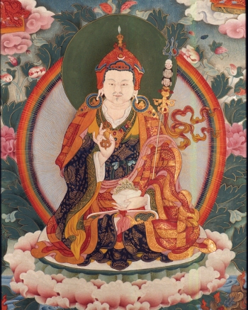 The Vajrayana master Padmasambhava, a key figure in introducing Buddhism to Tibet. Photo from Shechen Archives