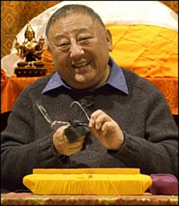 The first speaker was Gelek Rinpoche. He was also the only male speaker among the six guests.