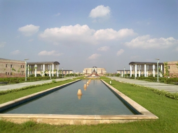 Campus of Gautam Buddha University. From Wikimedia.