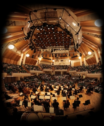 Hong Kong Philharmonic Orchestra concert hall - photo credit: Keith Hiro