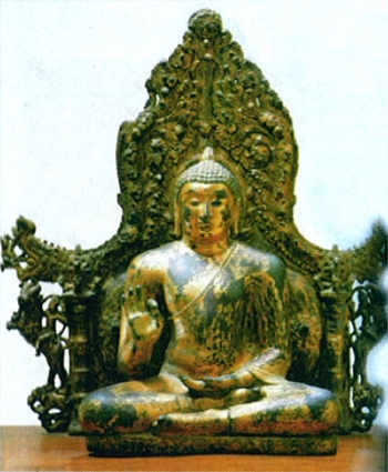 Seated Buddha, Kavirippumpattinam , Museum of Fine Arts, Boston