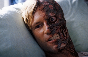Two-Face played by Aaron Eckhart