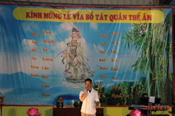 Cultural program at Lien Hoa Van Phat. From Lien Hoa Van Phat Facebook