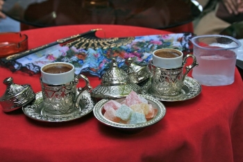 Turkish delight and strong local coffee