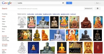 Figure 1: You'll never run out of pictures on a Google search for the Buddha.