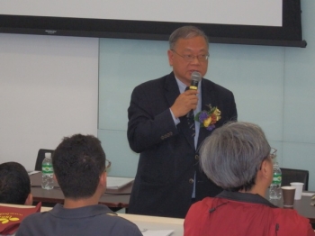 Professor CF Lee spoke about historical interaction between Muslims and Buddhists. He illustrated many points of Islamic migration into China and their significance today.
