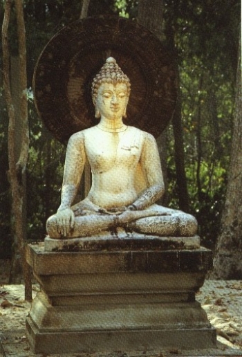 Buddha statue in Liberation Park, from www.liberationpark.org.