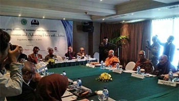Buddhist–Muslim summit in Yogyakarta. From regionalinterfaith.org.au