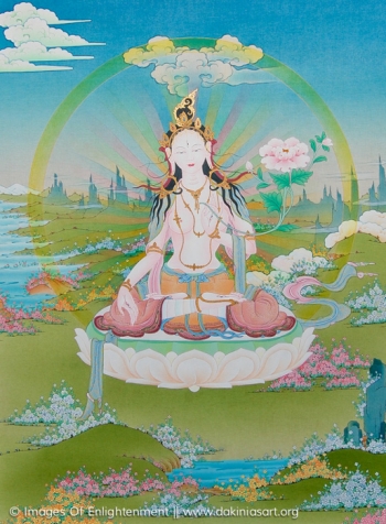 Images of Enlightenment - White Tara