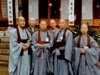 Second ordination, Korea, 1982. From Ani Zamba
