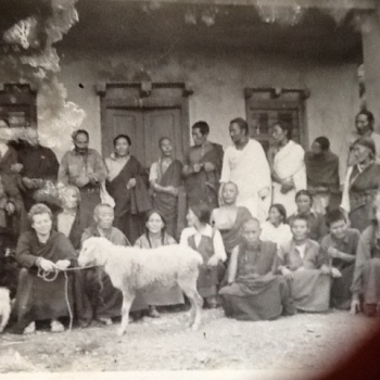 In Tso Pema with Lama Wangdor and Lama Kunzang Dorje, the great 