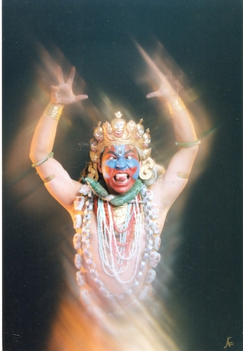 Vajrapani, Prajwal Ratna Vajracharya. From Andre Elbing