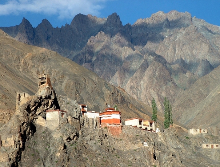 Wanla Monastery and Sumtsek Temple, Wanla, Ladakh. Photo courtesy Trekearth.com