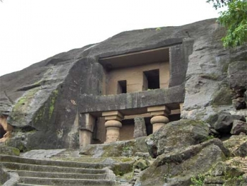 Cave 1 at Kanheri. From Wikipedia