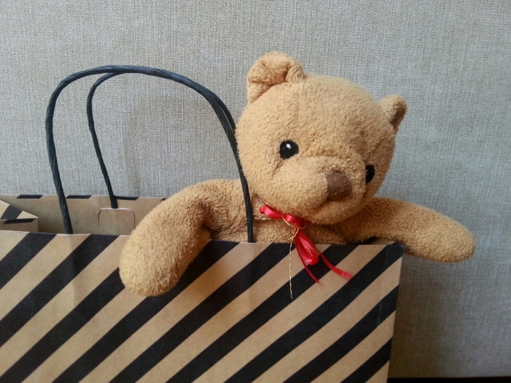 Teddy bear given away 15 August 2015. Photo by Meher McArthur