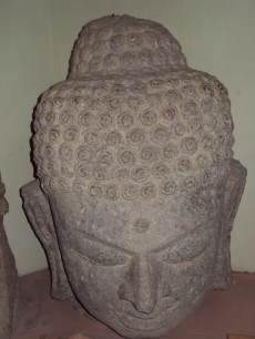 Buddha head from Ratnagiri. Photo by BD Dipananda