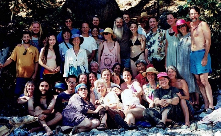 At Rigdzin Ling, Junction City, CA, 1999: Summer Dzogchen (Great Perfection) retreat led by Lama Drimed. Image courtesy of the author