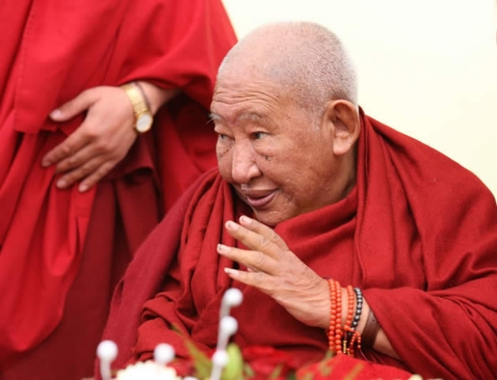 His Holiness Kyabje Taklung Tsetrul Rinpoche. From mindrollingjubilee.org