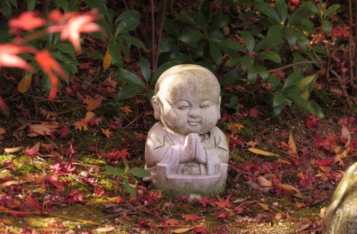 Widely revered in Japan, Jizo Bosatsu is known as the protector of children and travelers. From magiecrystal.com