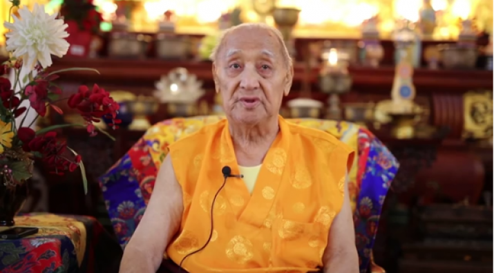 His Holiness Dagchen Rinpoche. From tibet.net