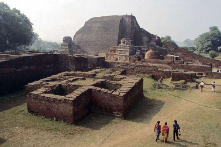 The ruins of Nalanda University in Bihar, India. From straitstimes.com