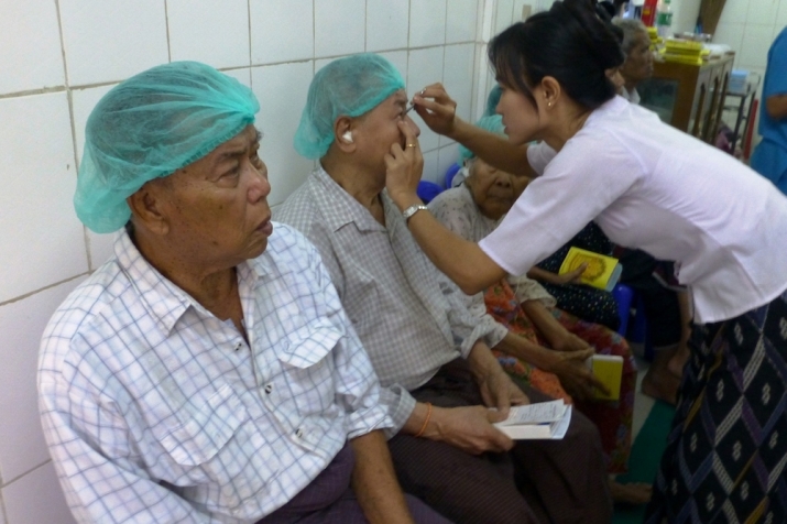 Preparing a patient for surgery