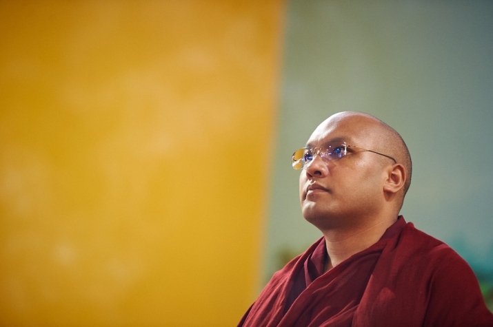 His Holiness the Karmapa in Paris, 2016