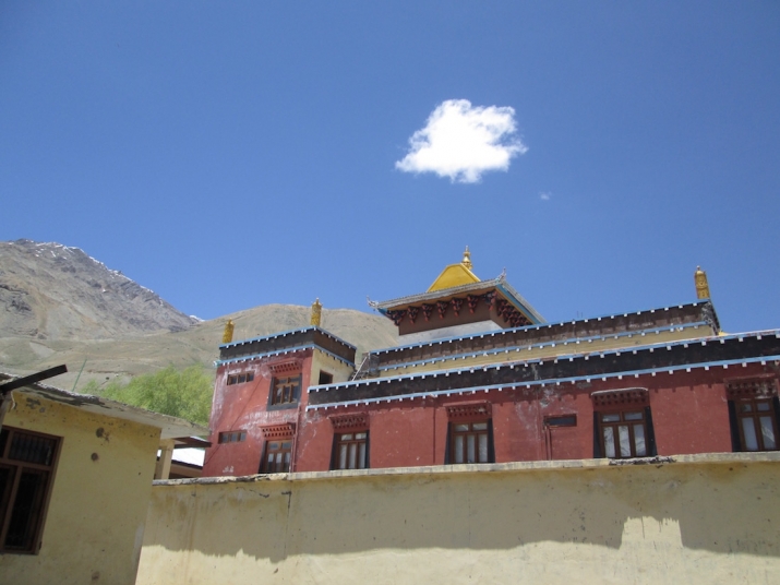 Sanga Choeling Monastery (or Kungri Gonpa), founded by Guru Rinpoche in the 8th century, is the only Nyimgma monastery in Spiti. Photo Konchok Rinchen. From Core of Culture