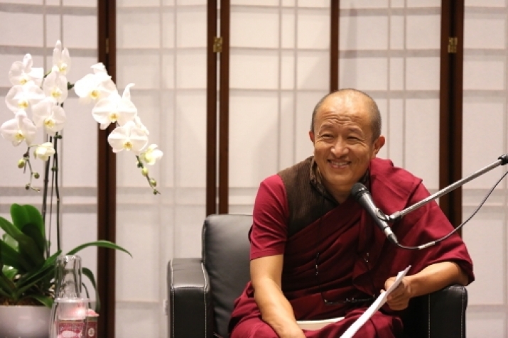 Dzongsar Khyentse Rinpoche. Photo by Ng Wee Keat. From 84000.co