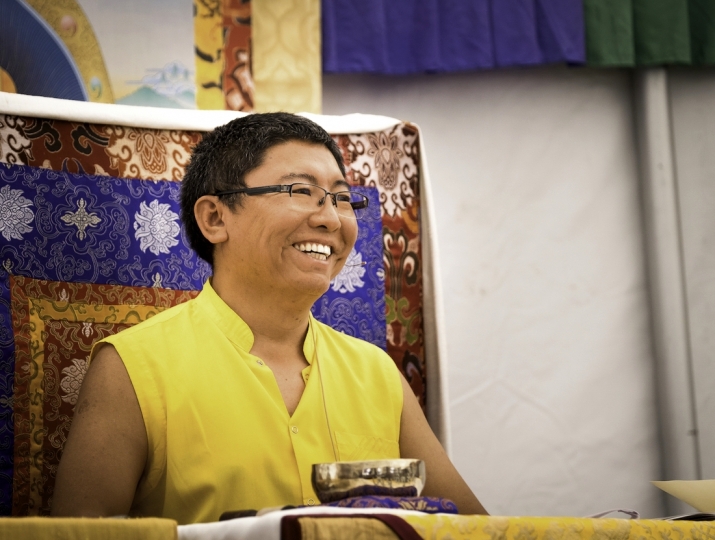 Tsoknyi Rinpoche. Photo by Richard Heckler
