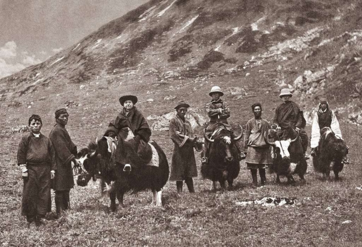 Alexandra David-Neel in Tibet. From oldcivilizations.wordpress.com