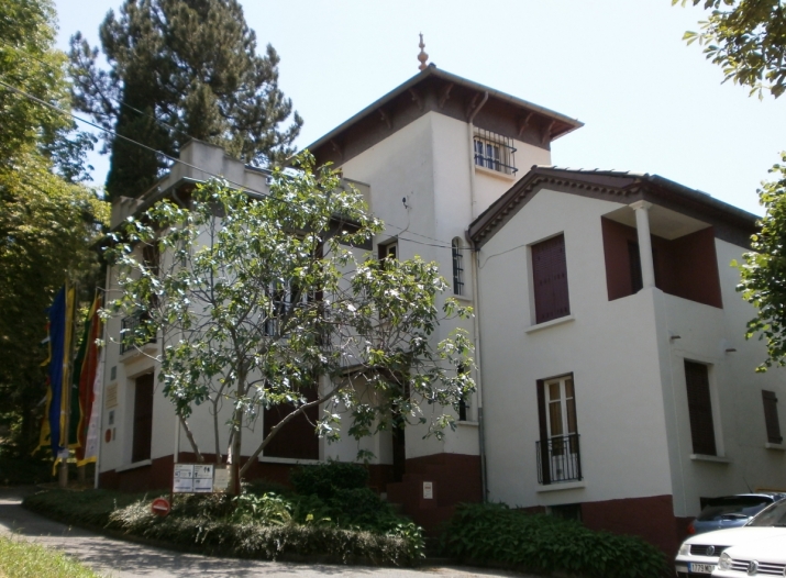 The “Fortress of Meditation,” David-Neel's last home, which has become a museum and the headquarters of the David-Neel Foundation. Image courtesy of the author