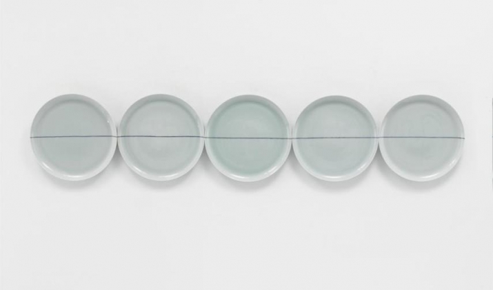 An untitled work by Liu Jianhua. Porcelain, 2012. From widewalls.ch