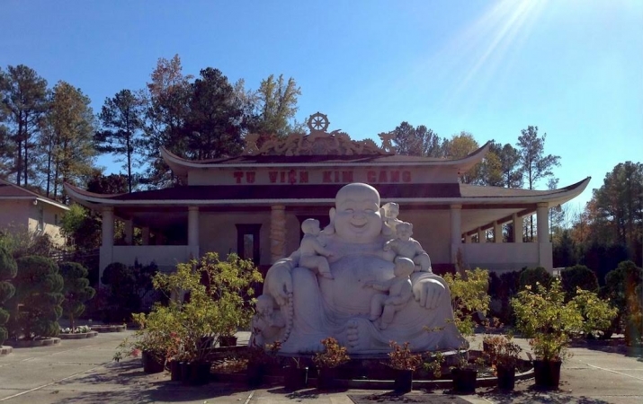 Kim Cang Monastery, just outside Atlanta