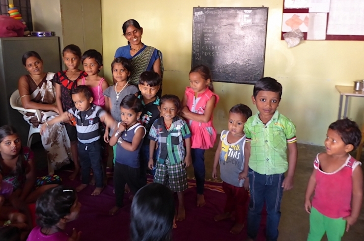 This community centre run by the NTI provides preschool education and childcare facilities for poor Dalit families. Image courtesy of Nagaloka