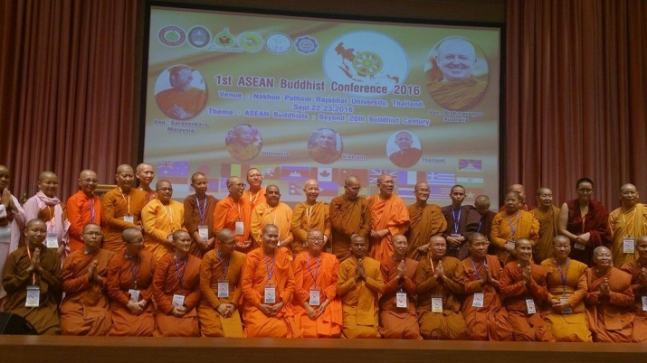 Group photo of bhikkhunis at ABC-1 on 22 September. Image courtesy of the author