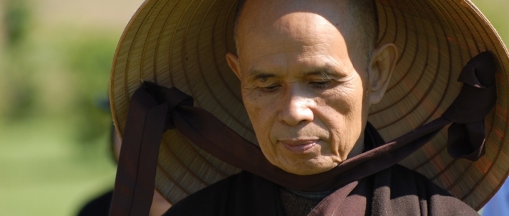 Zen teacher Thich Nhat Hanh. From plumvillage.org