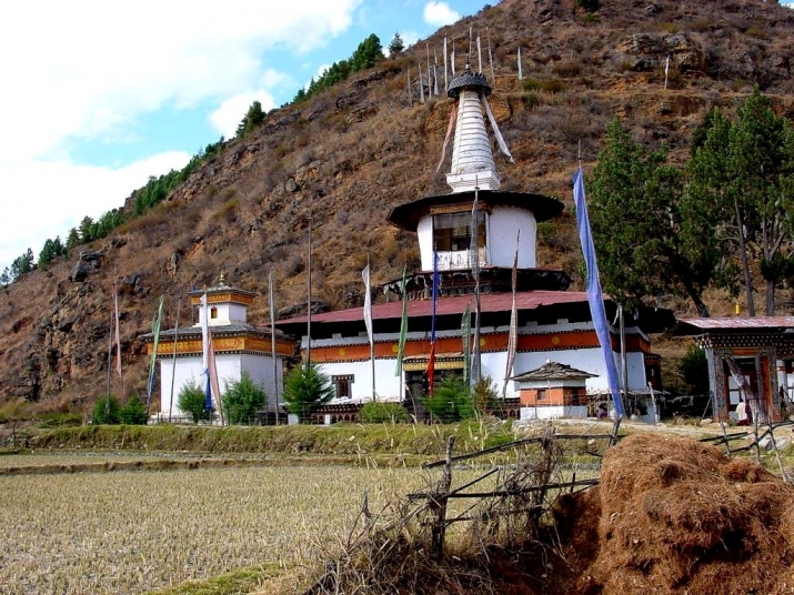 Dungtse Lhakhang, Paro, Bhutan, 14th century. File photo, 2016. Department of Transportation, Government of Bhutan