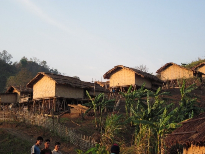 A village in Thanchi, one of the remotest areas of Bandarban. Photo by Sadik Chowdhury