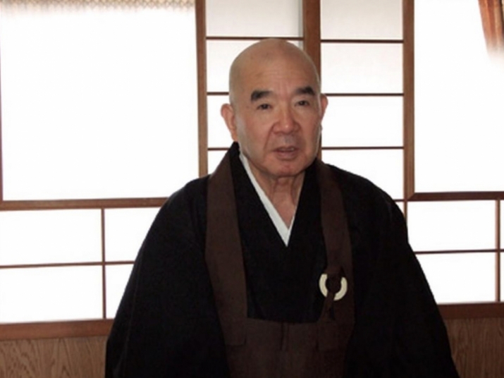 Harada Sekkei Roshi, abbot of the Soto Zen training monastery Hosshin-ji in Obama City, Fukui Prefecture, Japan; he taught the author zazen. From tricycle.org