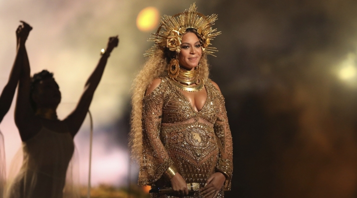 Beyoncé made a landmark statement at this year's Grammy Awards. From variety.com