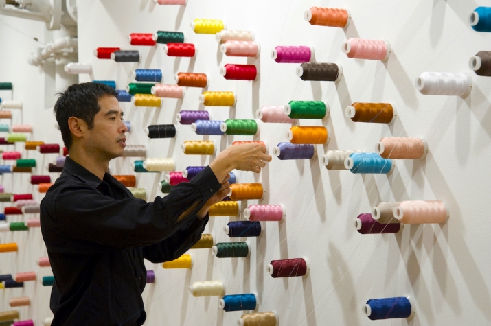 The Mending Project installation. Photo by Anita Kan