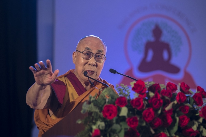 Dalai Lama delivers inaugural address at Nalanda Conference. From: dalailama.com