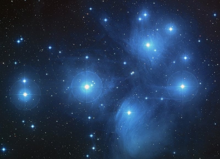 The Pleiades. From archive.stsci.edu