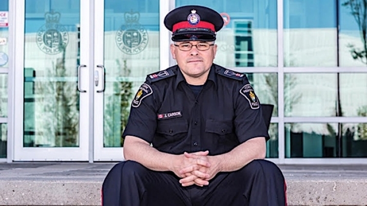 Police officer Jon Carson says most of his fellow officers have been receptive to mindfulness training. From cbc.ca