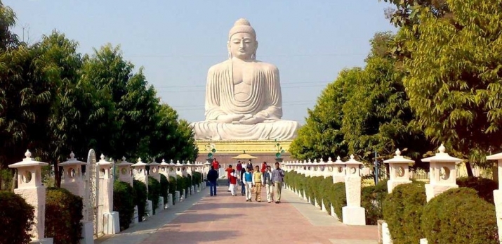 The Big Buddha in Bodh Gaya. From holidify.com