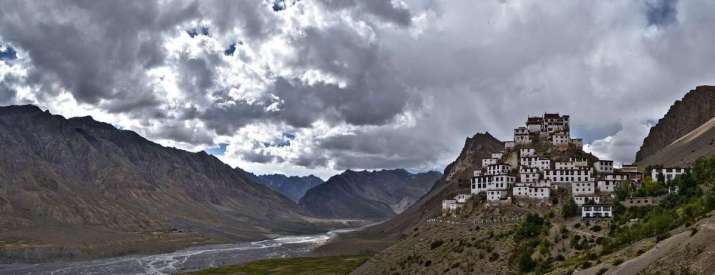 Key Gompa, the biggest monastery in Spiti Valley. From wikipedia.org